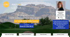 Desktop Screenshot of lesliestarkaz.com